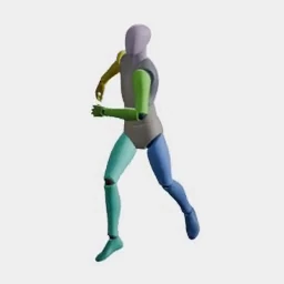 Run Forward (Athletic) animation preset preview