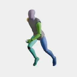 Run (Dual Sidearms) animation preset preview