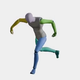 Run Forward (Heavy) animation preset preview