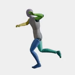 Run Forward (Panic) animation preset preview