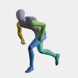 Run (Polearm) animation preset preview