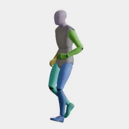 Run Turn Right animation preset preview