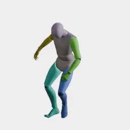 Side Dodge Left animation preset preview
