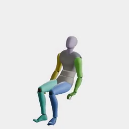 Stand to Sit (Slump) animation preset preview