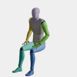 Sitting Idle animation preset preview