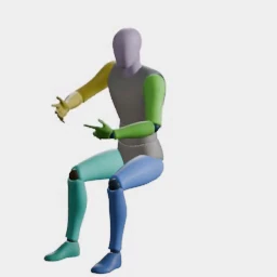 Sitting Talking animation preset preview