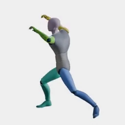 Spear Thrust (Combo) animation preset preview