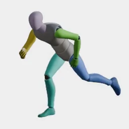 Sprint (Polearm) animation preset preview