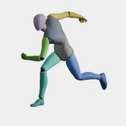 Sprint With Shield animation preset preview