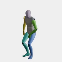 Stand to Crouch animation preset preview