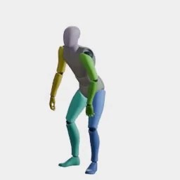 Stand to Deep Squat animation preset preview