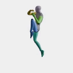 Knee Strike (Step-Up) animation preset preview