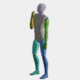 Throat Slash Gesture animation preset preview