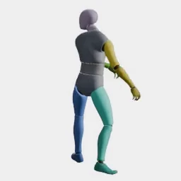 Turn 360° (Left) animation preset preview