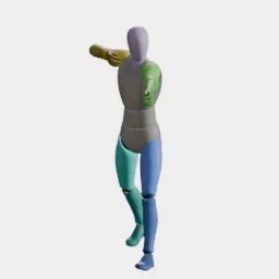 Walk (Bow) animation preset preview