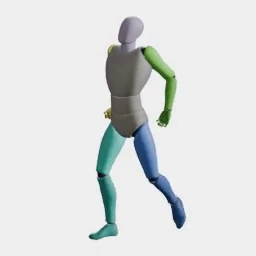 Walk Forward (Carrying) animation preset preview