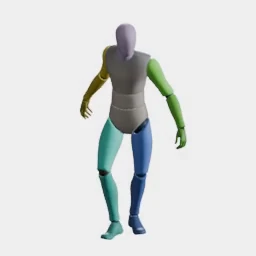 Walk (Dual Blades) animation preset preview