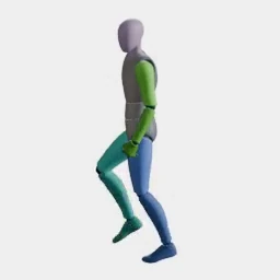Walk Forward-Right animation preset preview