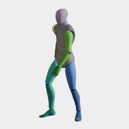 Walk Forward (Limping) animation preset preview