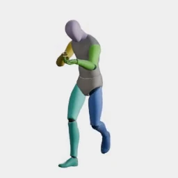 Walk (Long Gun) animation preset preview