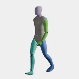 Walk Forward (Relaxed) animation preset preview