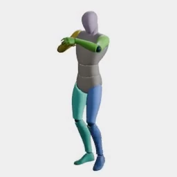 Walk (Shoulder Heavy) animation preset preview