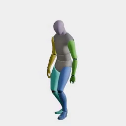 Walk Stairs Down animation preset preview
