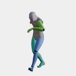 Walk Forward (Stealth) animation preset preview