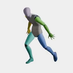 Zombie Run Forward animation preset preview