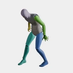 Zombie Walk Forward animation preset preview