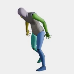 Zombie Walk Right animation preset preview