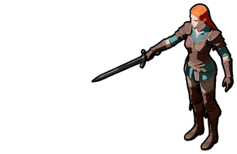 "casts a fireball", animated in the Sprite Generator