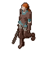 The same walk in Pixel art