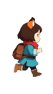The hiker's walk as a GIF