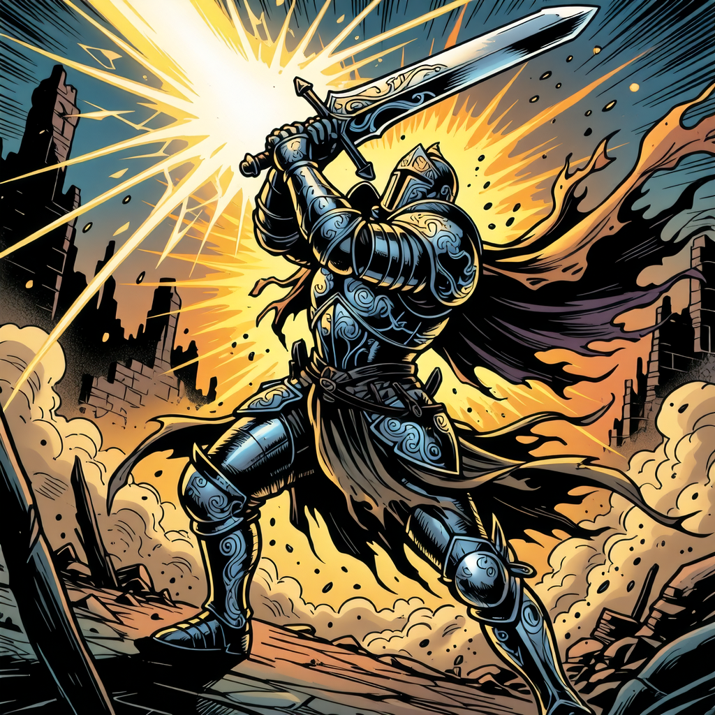 holy paladin knight