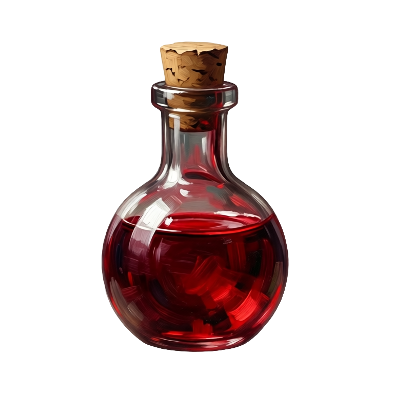 red health potion