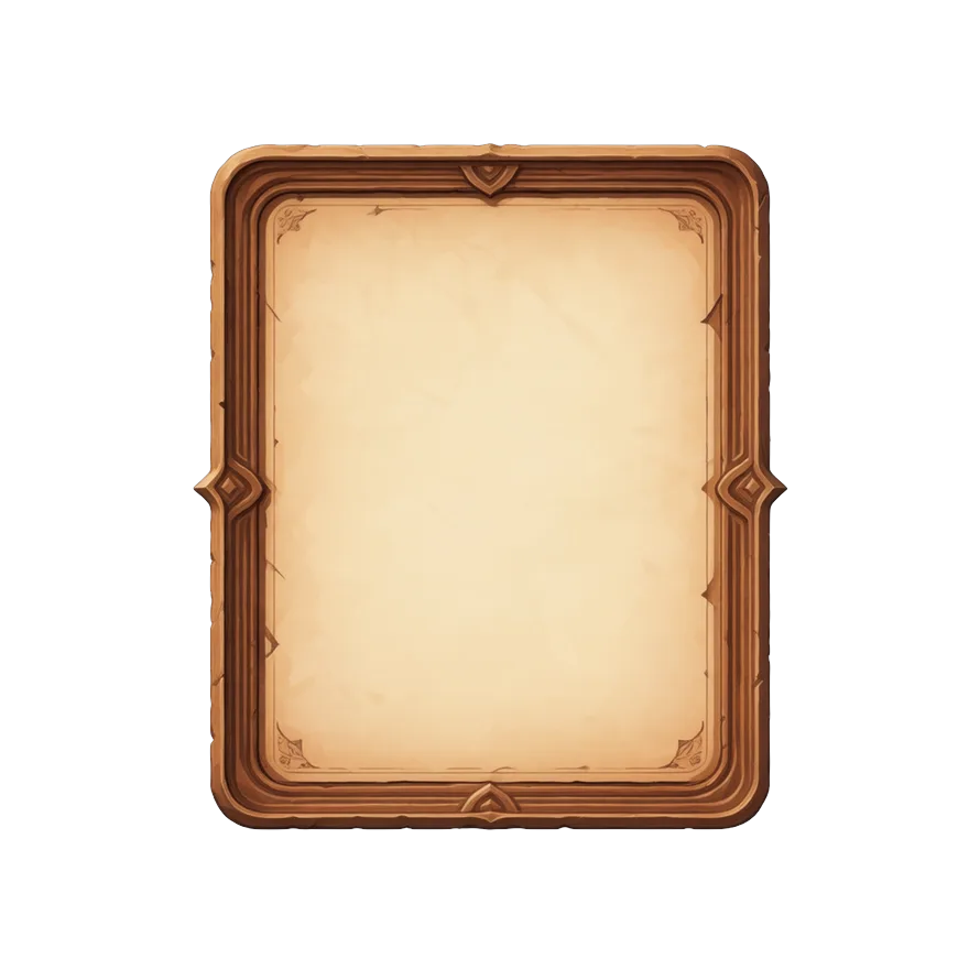 ornate quest log UI panel